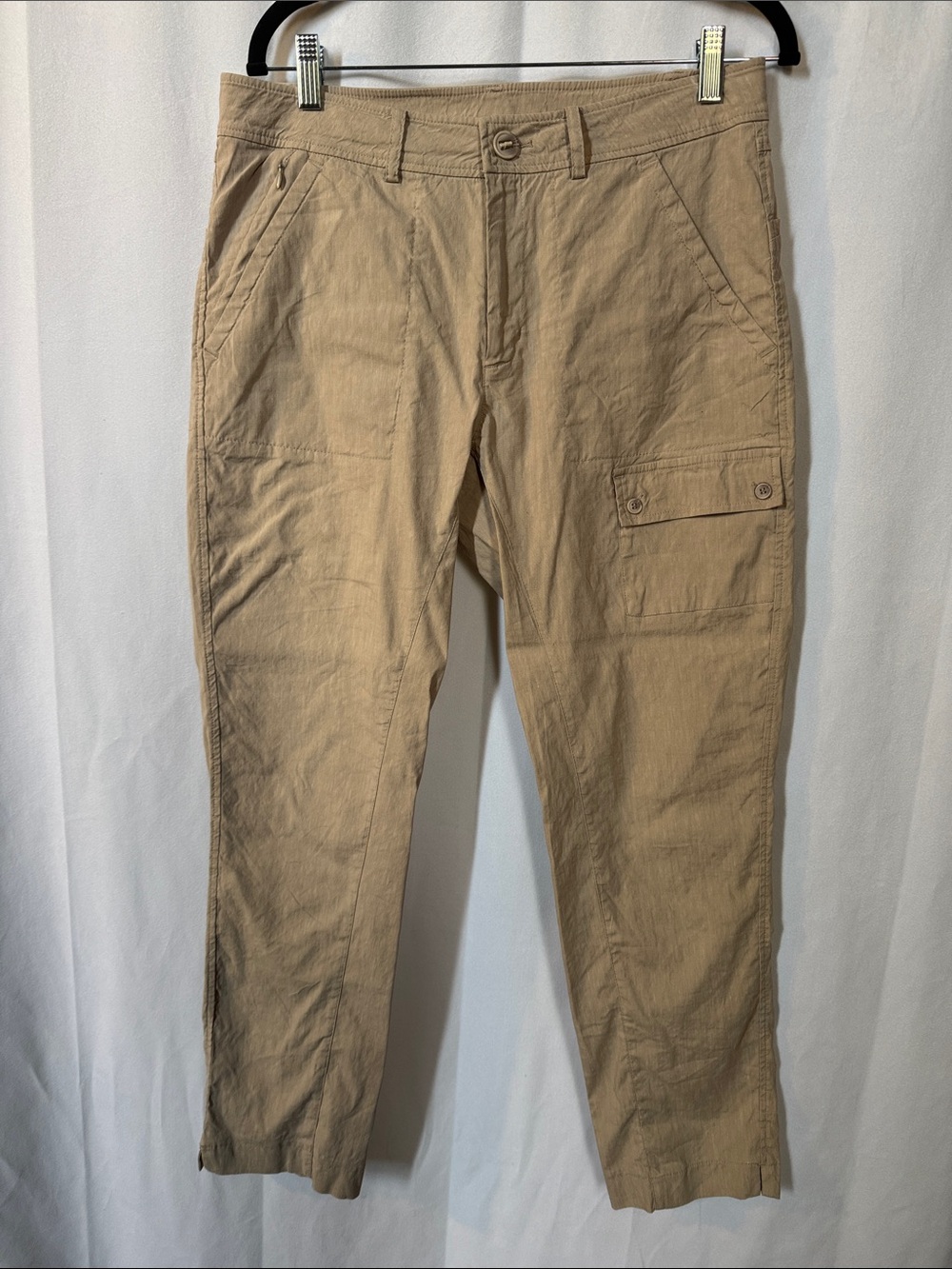 Fig Khaki Utility Trousers